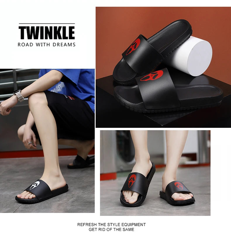 Men's Slide Slipper Man Luxury 2024 Brand Slippers Luxury Slides Shoes Shoe on Sale and With Free Shipping Slipers