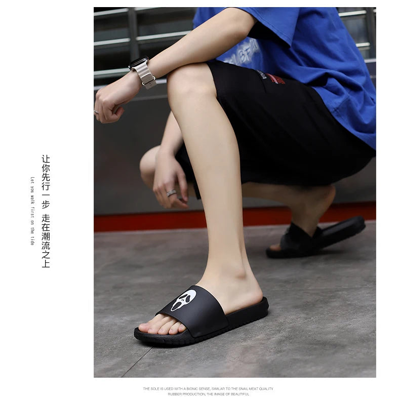 Men's Slide Slipper Man Luxury 2024 Brand Slippers Luxury Slides Shoes Shoe on Sale and With Free Shipping Slipers